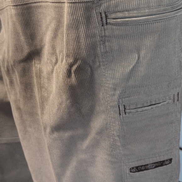 Nesi A.G. Men's Tan Wide Leg Skater Y2K Corduroy Pants - Size 38 x 31 NWOT - Picture 4 of 10